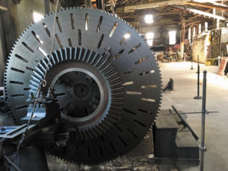Inside of a foundry