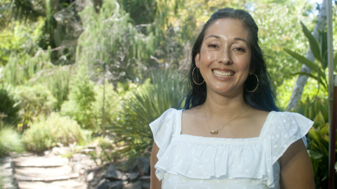 Hatzune Aguilar Sanchez pictured outdoors