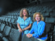 Jacole Kitchen, left, and Debby Buchholz at the La Jolla Playhouse theater on the U.C.S.D. campus